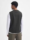 Barbour Lining Bedale Olive Green Model / Achterkant