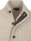 Barbour Zip Cardigan Wool Greige Product / Detail