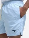Barbour Zwemshort Logo Lichtblauw Model / Detail