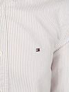 Tommy Hilfiger Chemise Oxford Rayures Beige Product / Detail