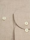 Profuomo Hemd Peached Twill Flanel Beige Product / Detail
