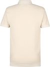 Petrol Knitted Polo Shirt Oceanstone Ecru Product / Achterkant