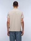 Napapijri Ealis Polo Shirt Beige Model / Achterkant