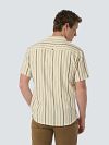 No Excess Short Sleeve Shirt Linen Ecru Model / Voorkant