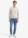 McGregor Trui V-Hals Ecru Model / Voorkant