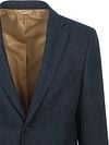 Suitable Blazer Herringbone Merino Wool Navy