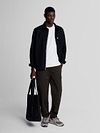 Lyle and Scott T-shirt Plain Blanc Model / Voorkant