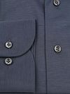 Profuomo Japanese Knitted Hemd Denim Navy Product / Detail