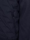 No Excess Jacke Knitted Sleeve Navy