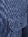 DESOTO Hemdjacke Cord Optics Blau Product / Detail