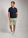 Suitable Poloshirt Riva Leinen Navy Model / Voorkant
