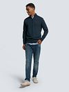 No Excess Halfzip Pullover Navy Model / Voorkant