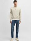 BOSS Delaware Jeans Medium Blue Model / Voorkant