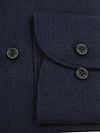 Profuomo Overhemd Peached Twill Flanel Navy Product / Detail