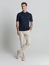 No Excess Knitted Top Marine Model / Voorkant