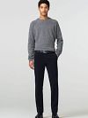Meyer Pantalon Roma Laine Corduroy Marine Model / Voorkant