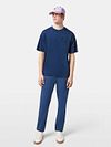 Scotch And Soda T-Shirt Navy Print Model / Voorkant
