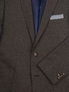 Blazer Suitable Leek Structure Marron