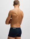BOSS Short Boxer Shorts Power 3-Pack Dark Blue 480 Model / Achterkant