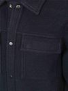 Suitable Overshirt Wool Blend Navy Product / Detail