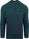 Blue Industry Half Zip Trui Donkergroen KBIW23-M10-green kopen | Suitable