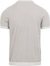 Blue Industry T-Shirt Streep Ecru Product / Achterkant