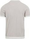 Blue Industry T Shirt Stripe Ecru Product / Achterkant