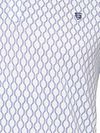 R2 Amsterdam Piqué Polo Shirt Wheel Track Print Blue Product / Detail