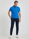 McGregor Piqué Polo Shirt Cobalt Blue Model / Voorkant