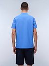 Napapijri Ealis Polo Shirt Mid Blue Model / Achterkant