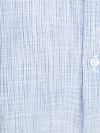 Suitable Short Sleeves Shirt Cotton Slub Stripes Blue Product / Detail