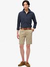 Superdry Shirt Vintage Destroy Pique Sailing Navy Model / Voorkant