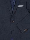 Suitable blazer Leek Structure Navy Product / Detail