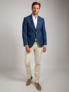 Suitable Sports Jacket Leek Jeans Blue Model / Voorkant