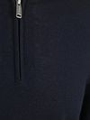 Profuomo Half Zip Pullover Merino Wool Navy  Product / Detail