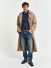Gant Pullover V-Neck Jeans Blue Model / Voorkant