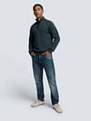 No Excess Half Zip Pullover Navy  Model / Voorkant