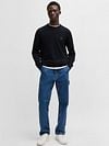 BOSS Pullover Kanovano Navy Model / Voorkant