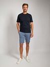 Suitable Respect T-shirt Jim Steel Dark Blue Model / Voorkant
