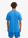 Colorful Standard T-shirt Pacific Blue Model / Achterkant