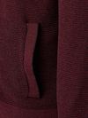 Casa Moda Strickjacke Zip Structure Bordeaux Product / Detail