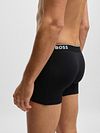 BOSS Boxer Shorts Power 3-Pack Black 001 Model / Zijkant