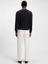 BOSS Pullover Melba Wool Dark Blue Model / Achterkant