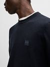 BOSS Pullover Kanovano Navy Model / Detail