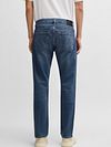 BOSS Delaware Jeans Medium Blue Model / Achterkant