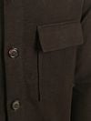 Profuomo Overshirt Moleskin Dark Brown Product / Detail