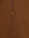 Petrol Half Zip Pullover Structure Brique Product / Detail