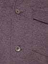 R2 Overshirt Melange Burgundy