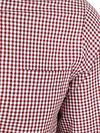 Steppin' Out Poplin Shirt Checks Red