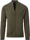 Casa Moda Cardigan Zippé Vert Olive 004450-379 commander en ligne | Suitable